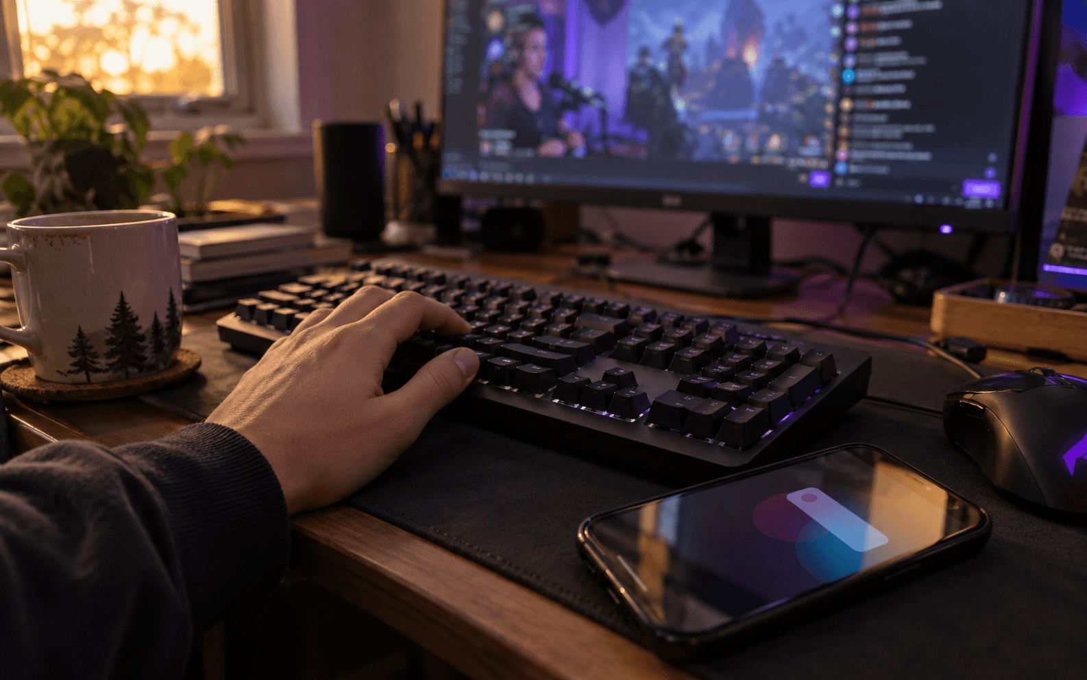 Un viewer accumule des points en regardant un direct
